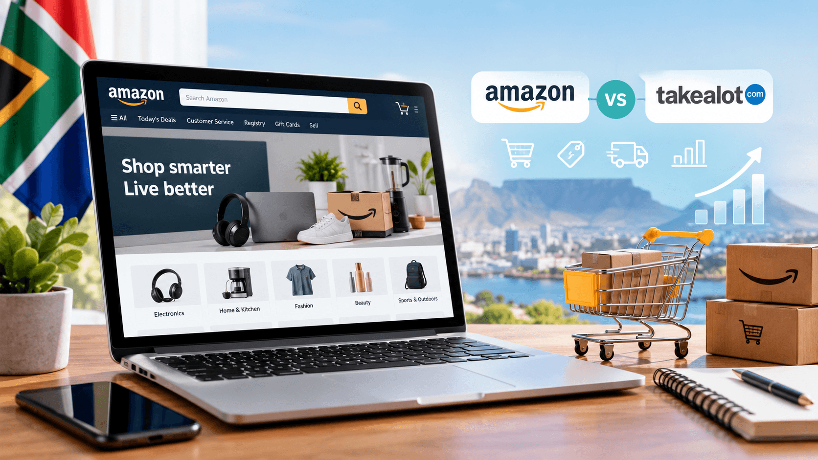 Amazon Online Shopping in South Africa: Is Amazon Cheaper Than Takealot in 2026? A Seller’s Guide to Pricing and Profit